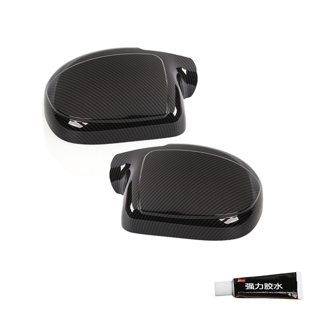 Carbon Side Mirror Accessories Trim For Chevy Silverado Suburban Tahoe 1999-2006