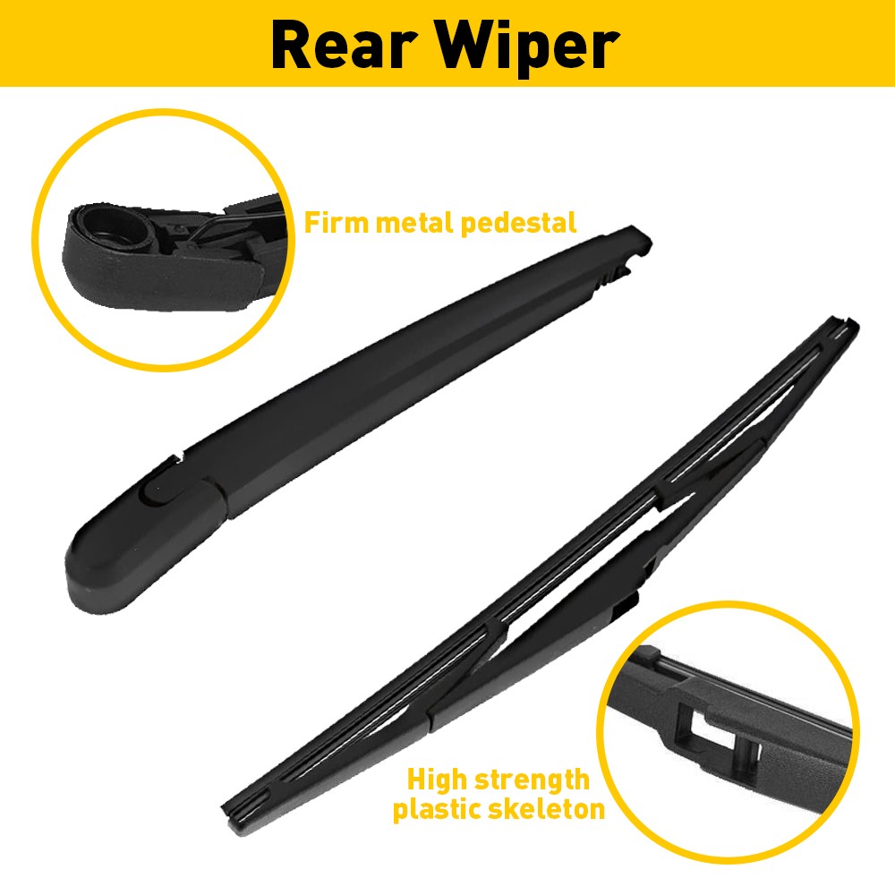 1-10Set Rear Windscreen Glass Windshield Wiper Arm w/Blade For MAZDA CX5 2013-16