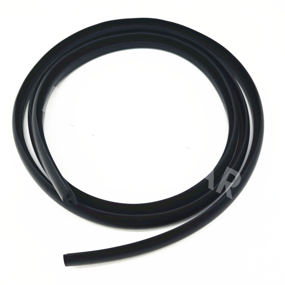 Rubber Panel Sealing Strip Car Front Rear Windshield Sealed Under Moulding Decor